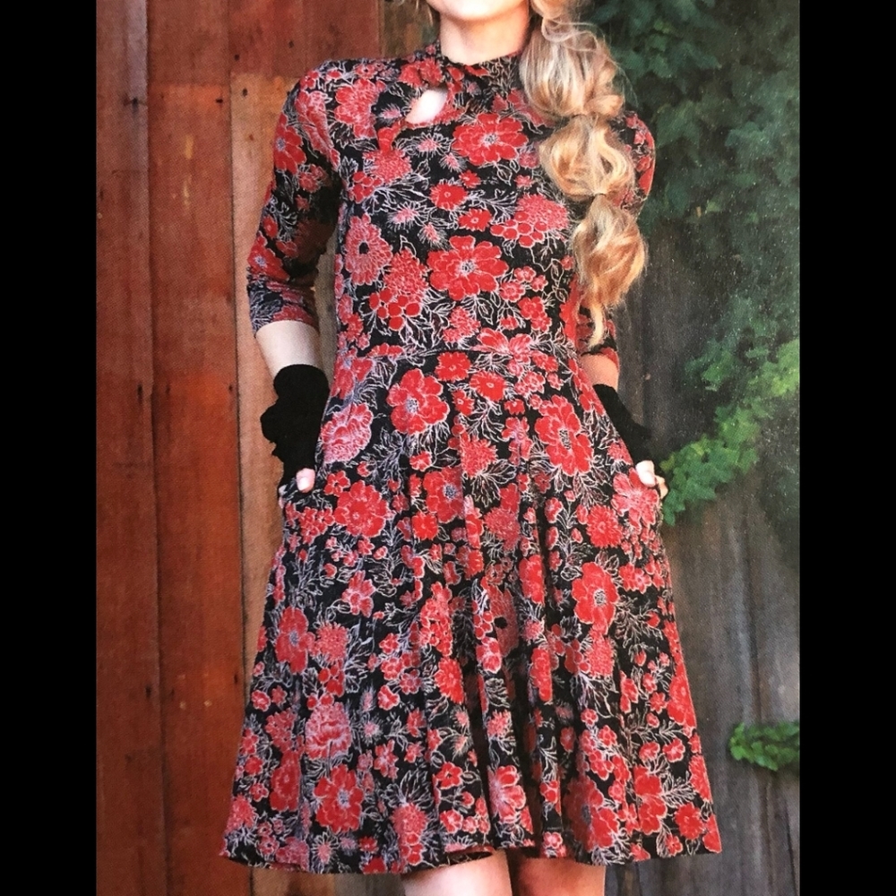 Effie's Heart NWOT Ruth Dress in Jardinier Print